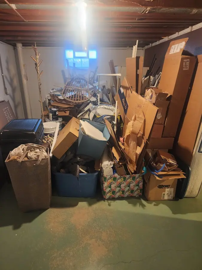 Roll-off dumpster container at job site for Construction Dumpster Rental in Fremont